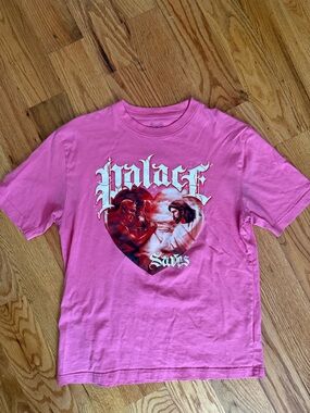 Palace Pink 'Palace Saves' Graphic Tee
